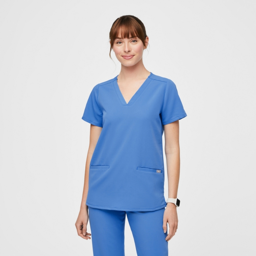 Figs Scrubs size Medium color Baby Blue
